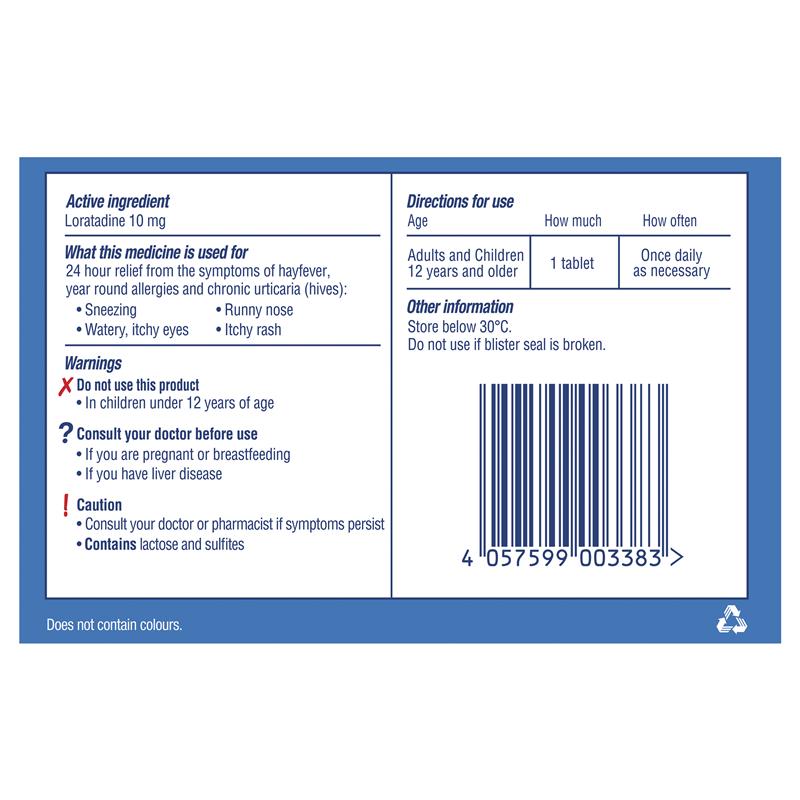 Load image into Gallery viewer, Claratyne Allergy &amp; Hayfever Relief Antihistamine 80 Tablets
