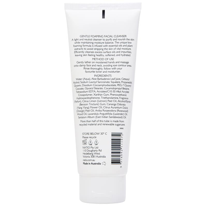 Load image into Gallery viewer, Natio Gentle Foaming Facial Cleanser 100g
