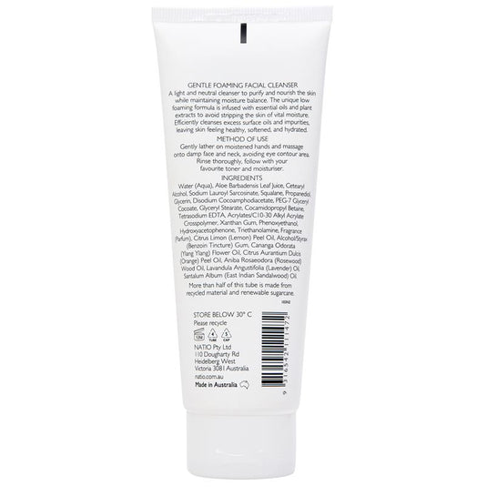 Natio Gentle Foaming Facial Cleanser 100g