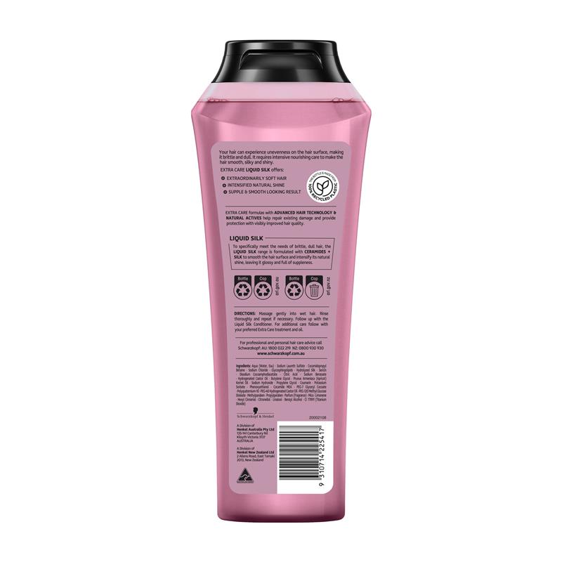 Load image into Gallery viewer, Schwarzkopf Extra Care Liquid Silk Shampoo 400ml
