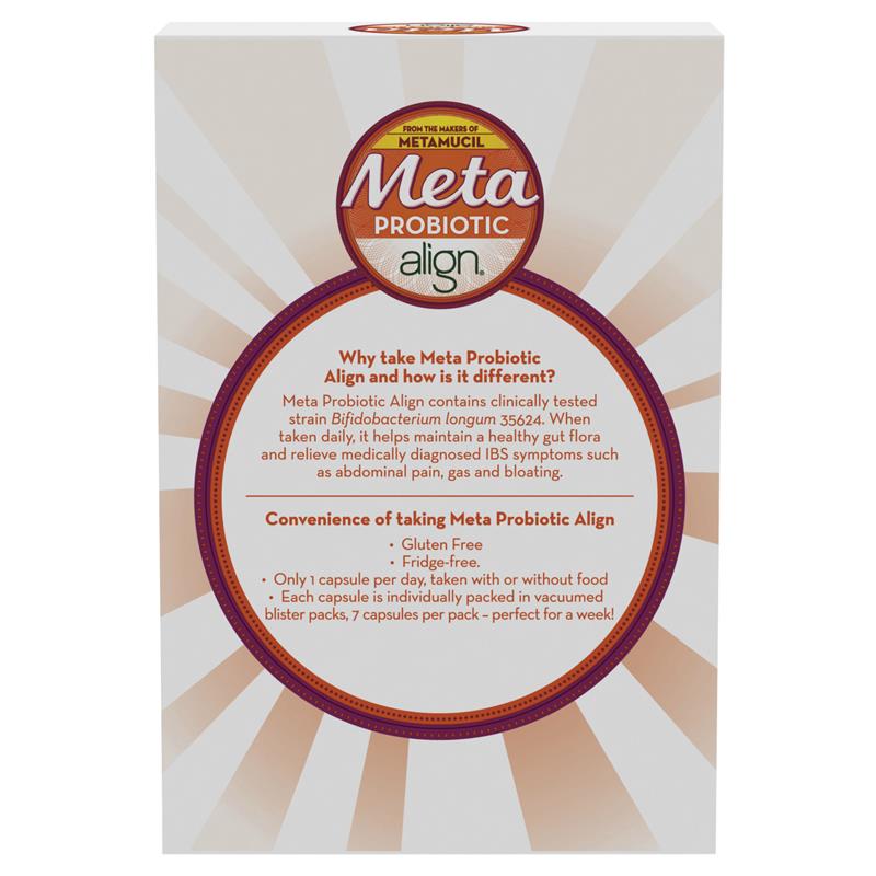 Load image into Gallery viewer, Meta Align Daily IBS Probiotics Capsules 28 Pack
