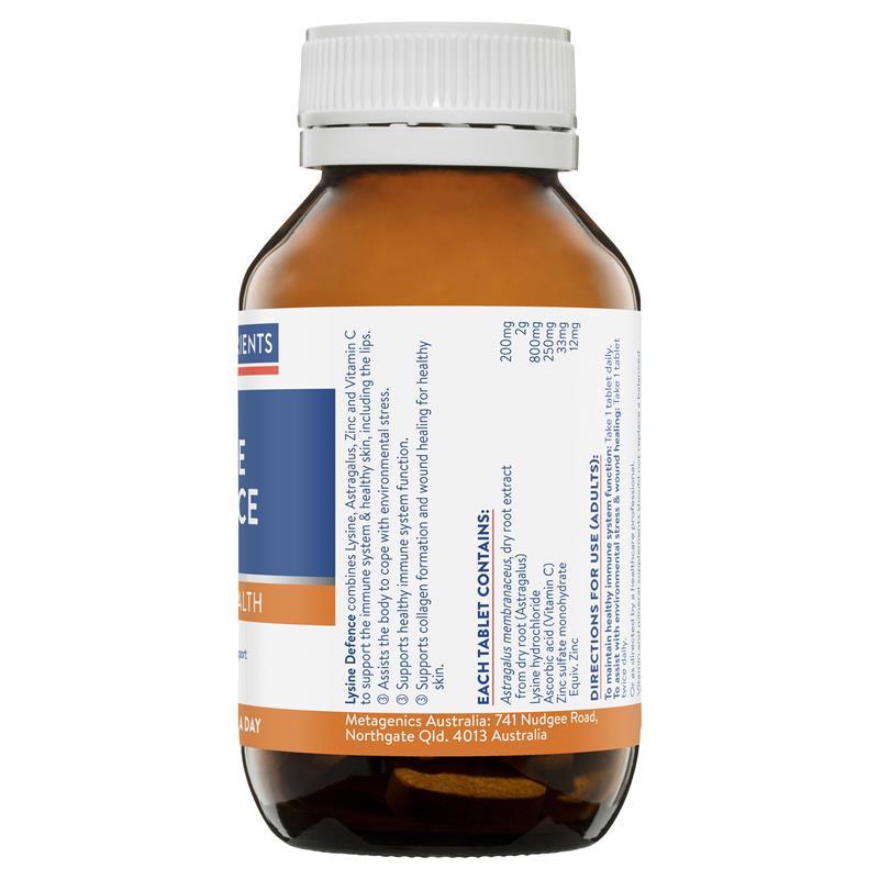 Load image into Gallery viewer, Ethical Nutrients Lysine Defence 60 Tablets NEW
