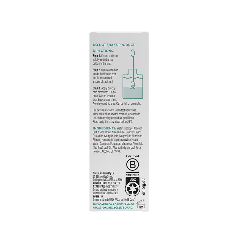 Load image into Gallery viewer, Swisse Skincare Blemish Remedy Fast-Acting Drying Lotion 25ml
