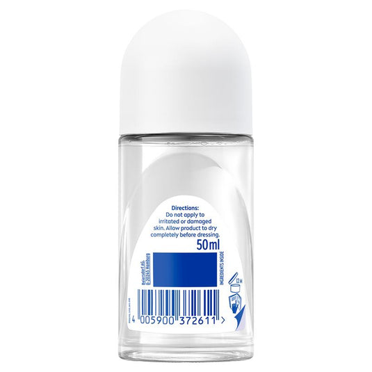 NIVEA Black & White Fresh Roll On Deodorant 72H Protection 50ml