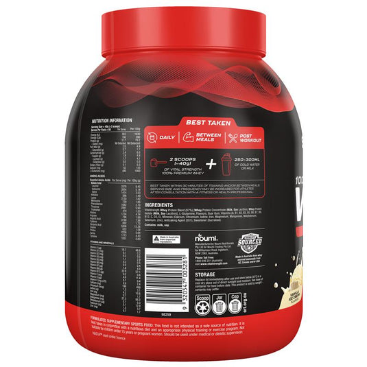 Vital Strength Launch Whey Protein Vanilla 2kg