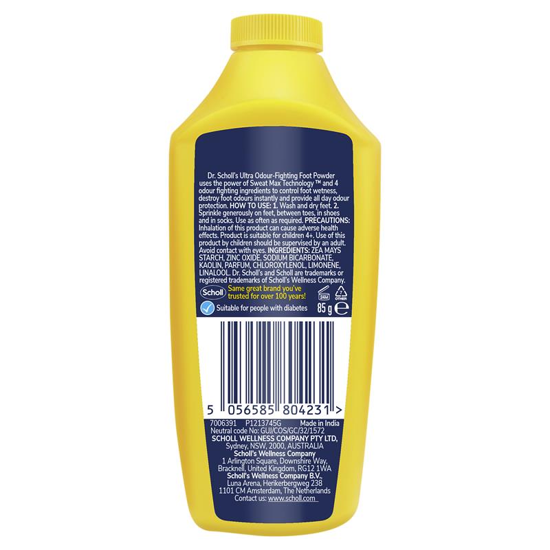 Load image into Gallery viewer, Dr.Scholls Ultra Odour-Fighting Foot Powder 85g
