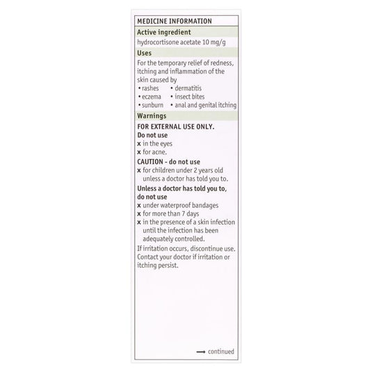 Cortic DS Ointment 1% 30g - Hydrocortisone (S3)