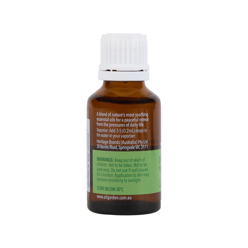 Load image into Gallery viewer, Oil Garden Peace &amp; Wellbeing Essential Oil Blend 25ml
