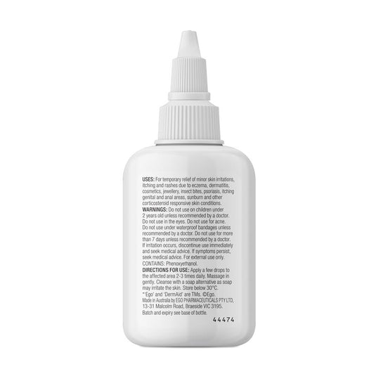 Dermaid 1% Eczema Solution 30mL - Hydrocortisone (S3)