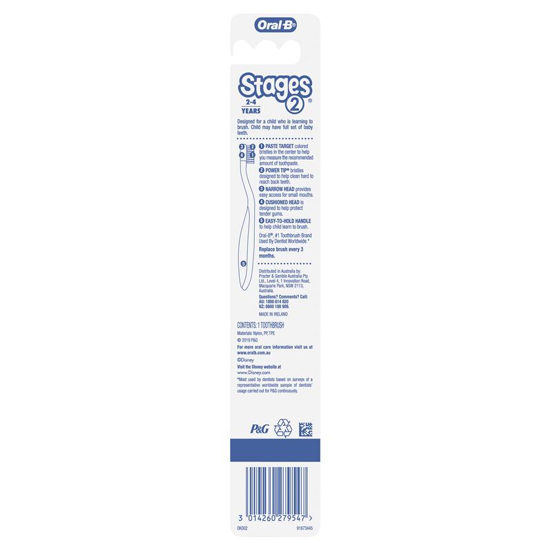 Load image into Gallery viewer, Oral B Toothbrush Stages 2 2-4 years
