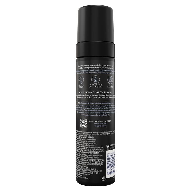 Load image into Gallery viewer, Bondi Sands Tanning Foam Light/Medium 200ml
