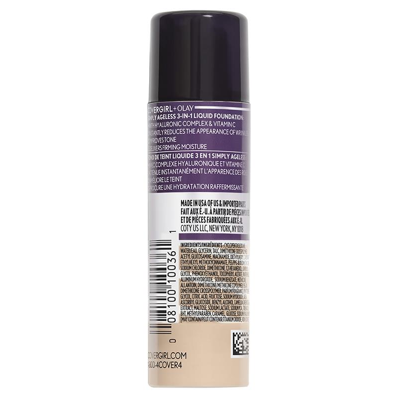 Load image into Gallery viewer, Covergirl Olay Simply Ageless 3in1 Liquid Foundation Classic Ivory
