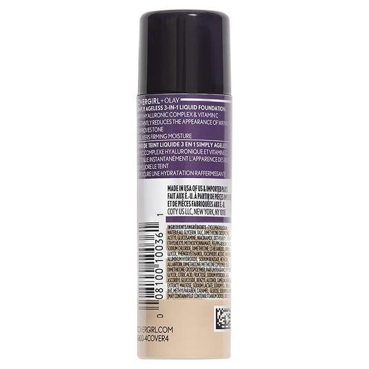 Covergirl Olay Simply Ageless 3in1 Liquid Foundation Classic Ivory