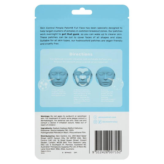 Skin Control Pimple Patch Full Face