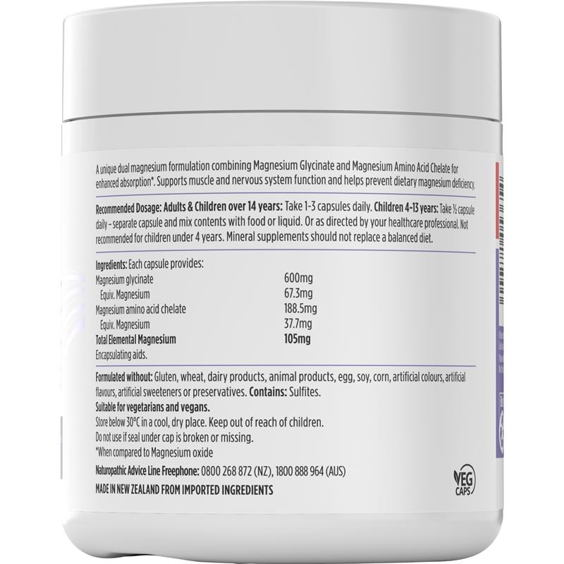 Load image into Gallery viewer, Nutra-Life Magnesium Hi-Zorb 200 Capsules
