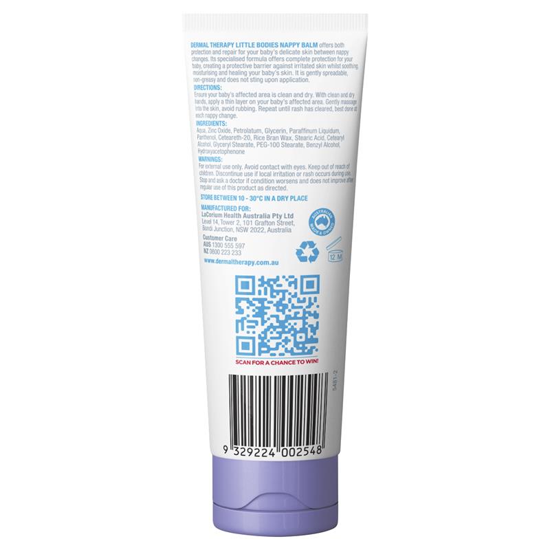 Load image into Gallery viewer, Dermal Therapy Little Bodies Nappy Balm 100g

