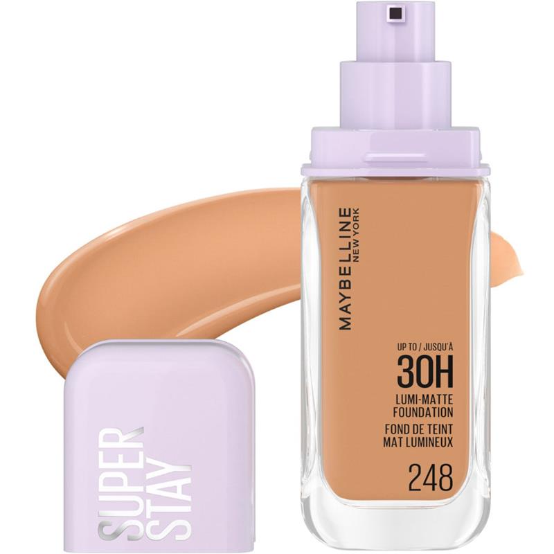 Load image into Gallery viewer, Maybelline Superstay Lumi Matte Foundation 248

