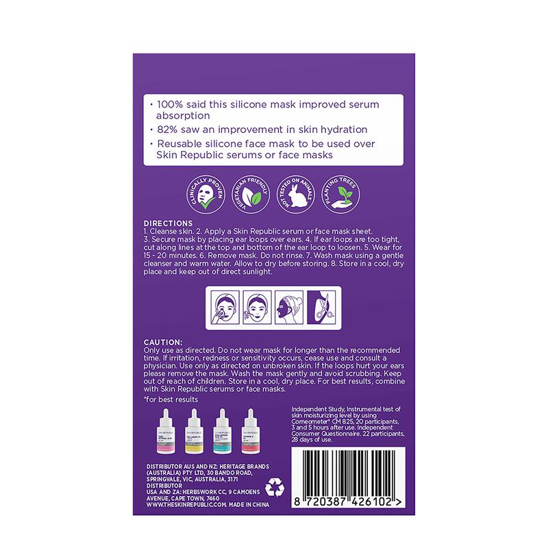Load image into Gallery viewer, Skin Republic Reusable Silicone Face Mask
