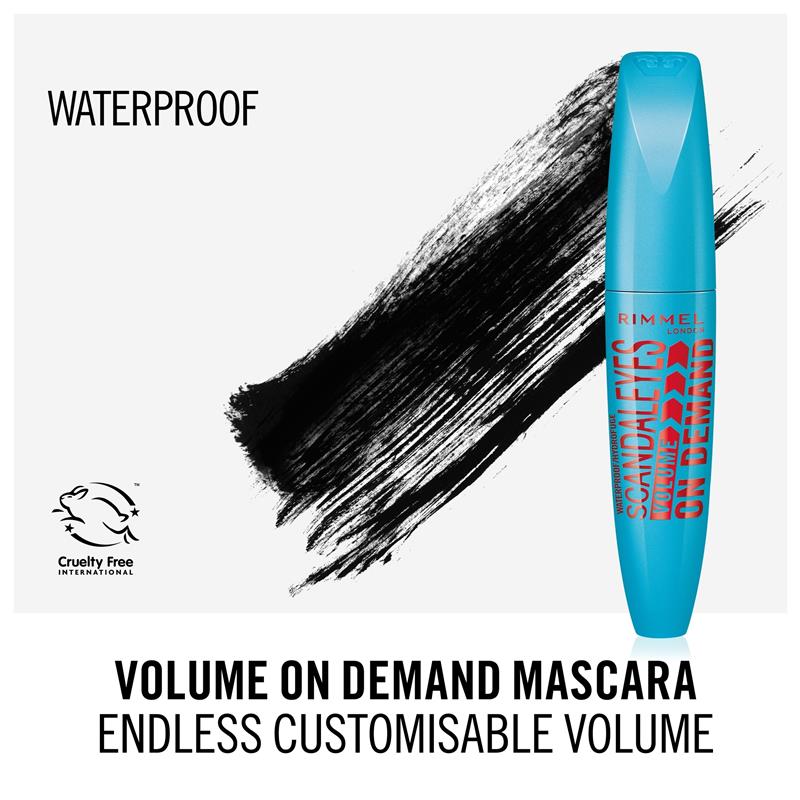 Load image into Gallery viewer, Rimmel Volume On Demand Waterproof Mascara
