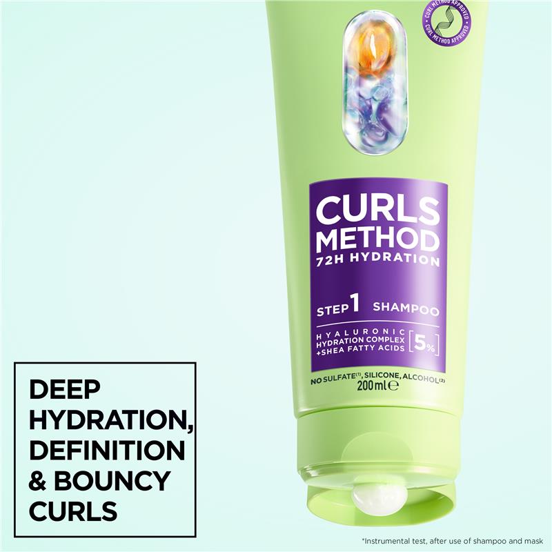 Load image into Gallery viewer, Garnier Fructis Curls Method Shampoo 200ml
