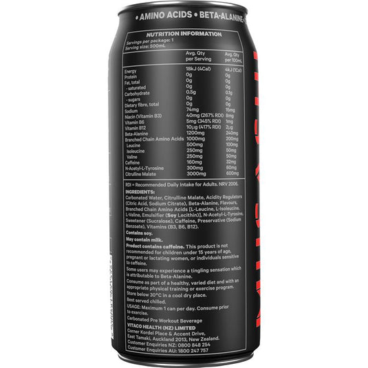 Musashi Energy Fruit Crush 500ml