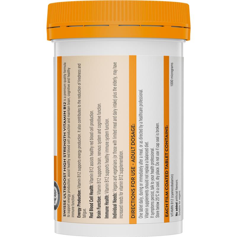 Load image into Gallery viewer, Swisse Vitamin B12 120 Tablets
