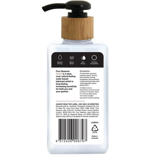 Four Seasons Nude Water-Based Lubricant 200mL