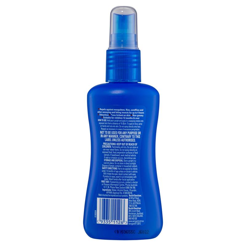 Load image into Gallery viewer, Aerogard Odourless Insect Repellant 135ml Pump
