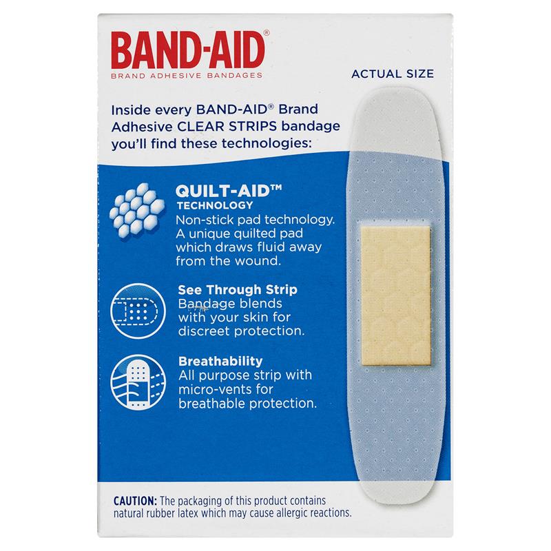 Load image into Gallery viewer, Band-Aid Clear Strips 40 Pack
