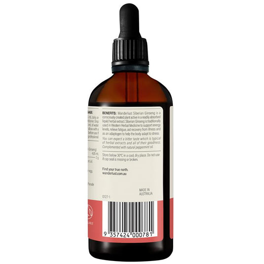 Wanderlust Siberian Ginseng 140ml