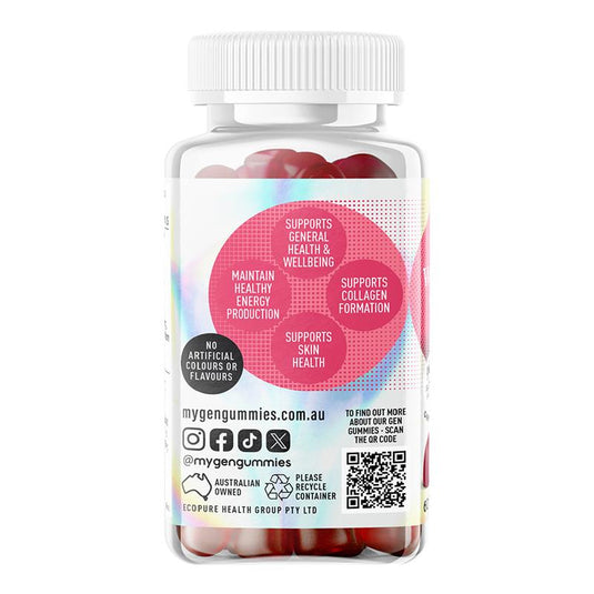 GEN Baby Boomer Gummies Women's Multivitamin Tropical 60 Pack