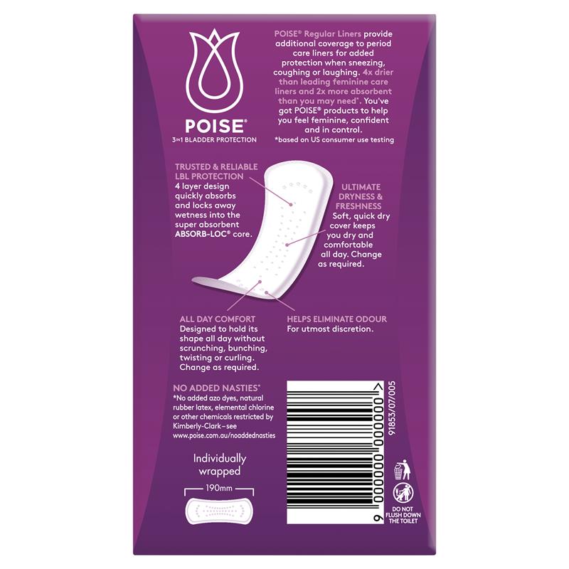 Load image into Gallery viewer, Poise Liners 26 Pack
