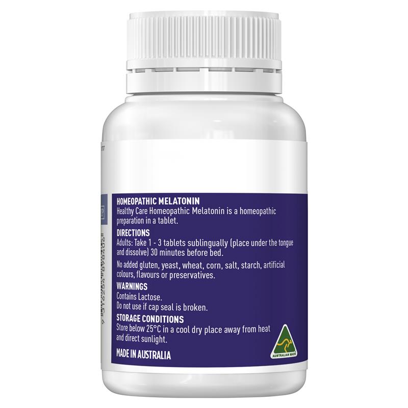Load image into Gallery viewer, Healthy Care Melatonin Homeopathic 90 Tablets
