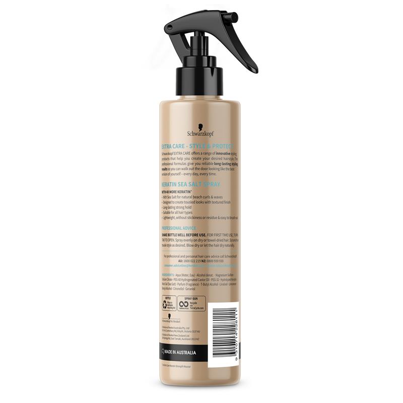 Load image into Gallery viewer, Schwarzkopf Extra Care Keratin Sea Salt Spray 250ml
