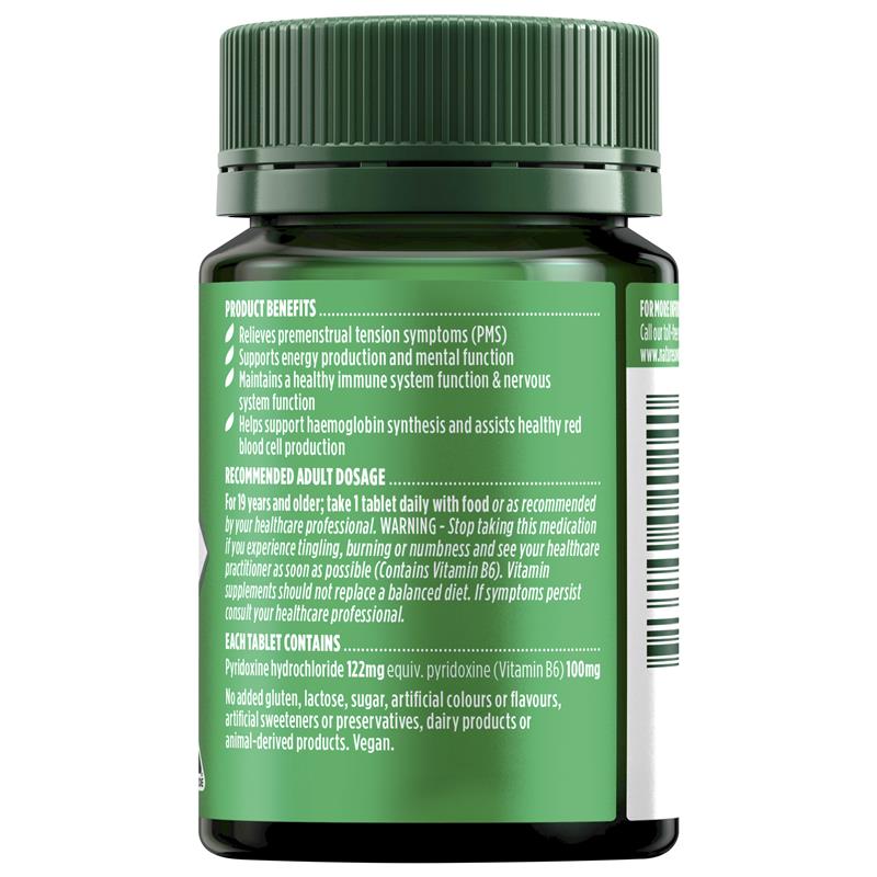 Load image into Gallery viewer, Nature's Own Vitamin B6 100mg 60 Tablets
