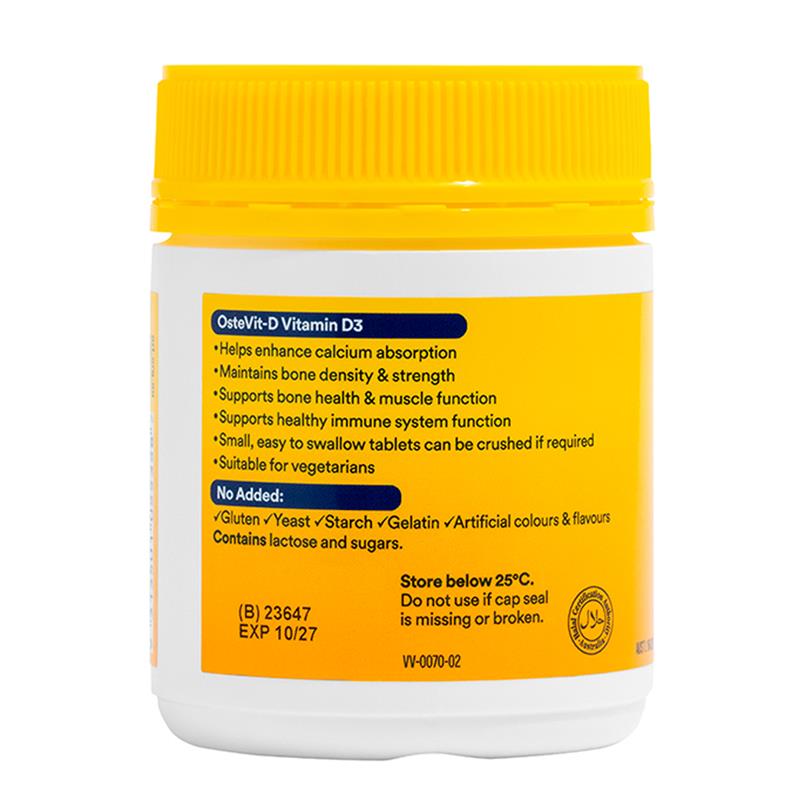 Load image into Gallery viewer, OsteVit-D Vitamin D3 1000IU 250 Tablets
