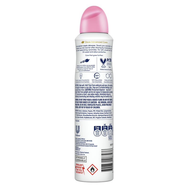 Load image into Gallery viewer, Dove Women Advanced Care Antiperspirant Aerosol Pomegranate &amp; Lemon Verbena 250ml

