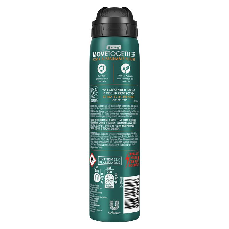 Load image into Gallery viewer, Rexona Men Advanced Antiperspirant Aerosol Workout 220ml

