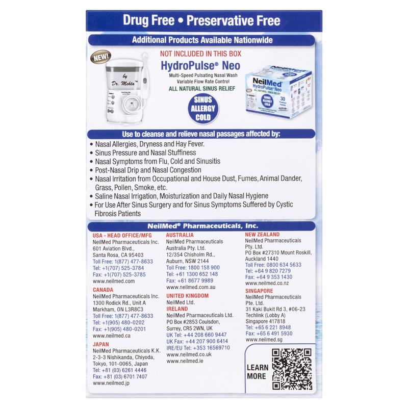 Load image into Gallery viewer, NeilMed Sinus Rinse Starter Kit 10 Sachets
