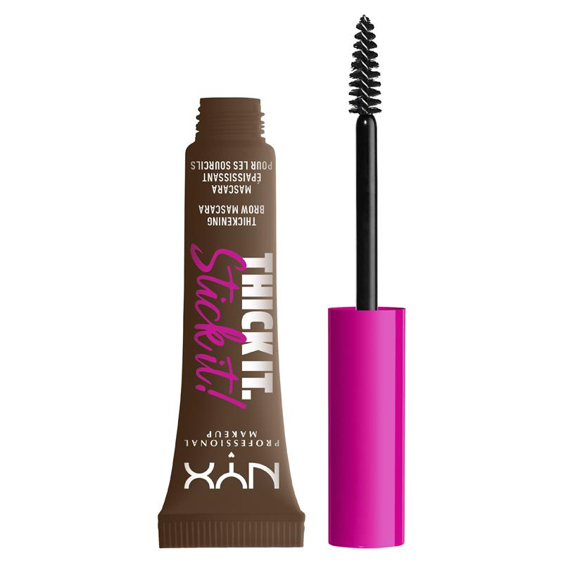 Load image into Gallery viewer, NYX Thick It Stick It Brow Mascara Brunette

