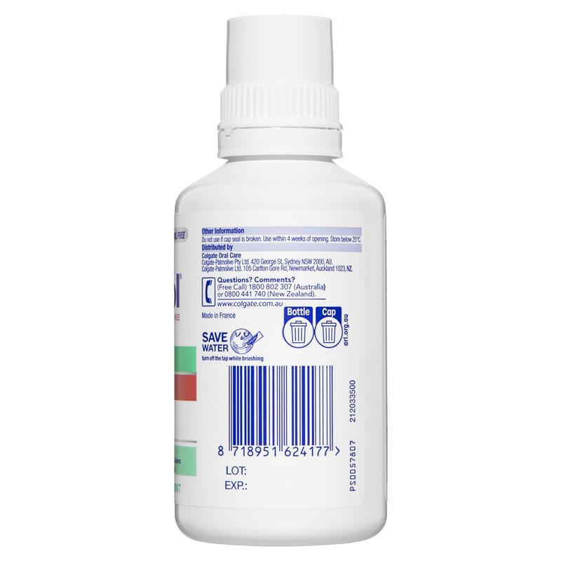 Load image into Gallery viewer, Colgate Savacol Alcohol Free Antiseptic Mouthwash 300mL
