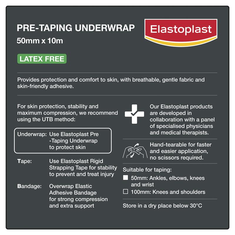 Load image into Gallery viewer, Elastoplast Pre-Taping Underwrap 10mx5cm

