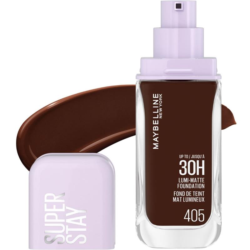 Load image into Gallery viewer, Maybelline Superstay Lumi Matte Foundation 405
