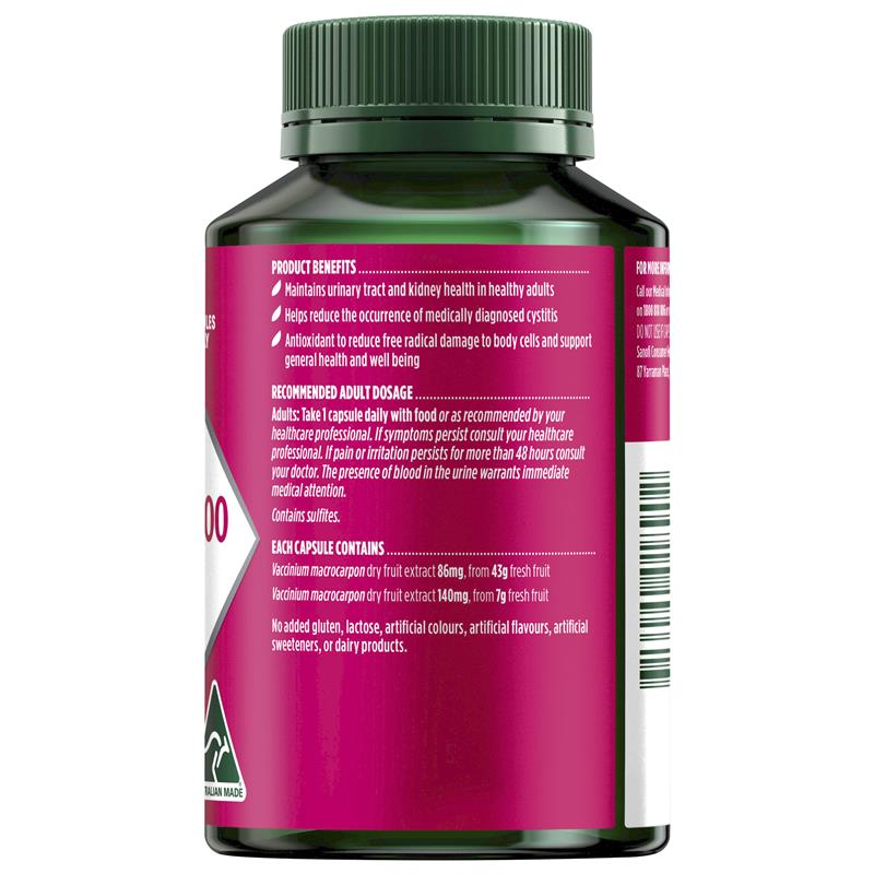 Load image into Gallery viewer, Nature's Own High Strength Cranberry 50,000mg 90 Capsules
