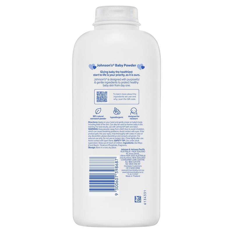 Load image into Gallery viewer, Johnsons Baby Pure Cornstarch Powder 400g
