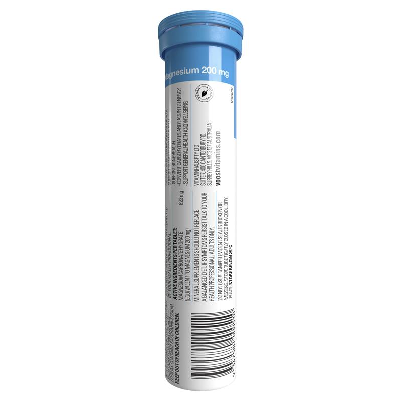 Load image into Gallery viewer, Voost Magnesium Effervescent 20 Tablets
