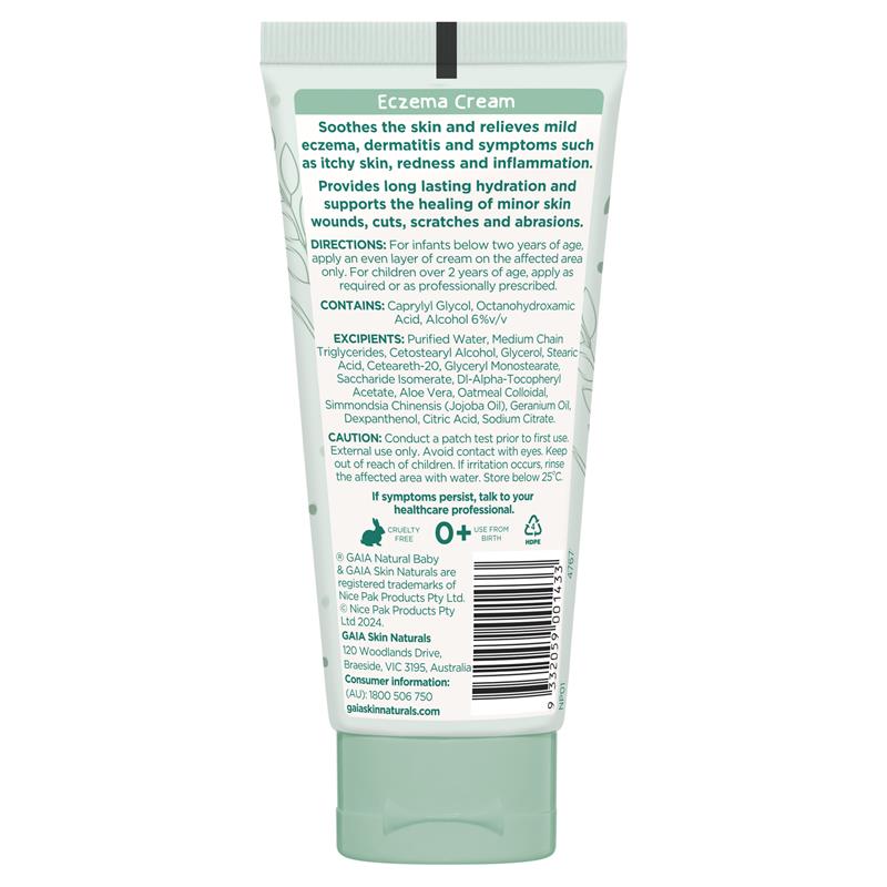 Load image into Gallery viewer, GAIA Natural Baby Eczema Cream 100g
