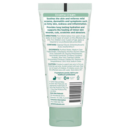 GAIA Natural Baby Eczema Cream 100g