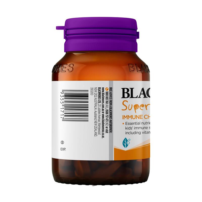 Load image into Gallery viewer, Blackmores Superkids Immune 60 Chewables
