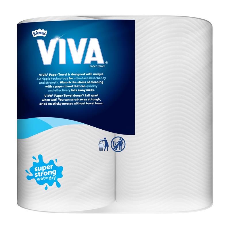 Load image into Gallery viewer, Kleenex Viva White Paper Towel 2 Pack
